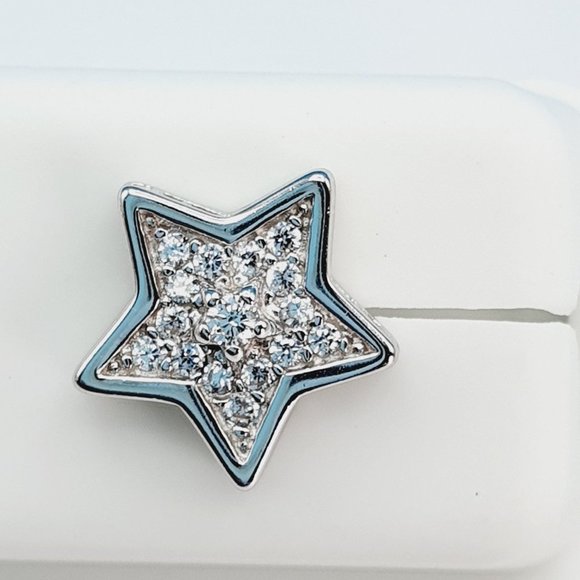 "925 Sterling Silver Cubic Zirconia Earrings, U19254834 - Picture 10 of 11